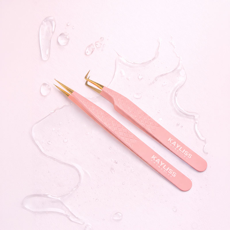 Duo de pinces à extensions de cils Kayliss Cosmetics