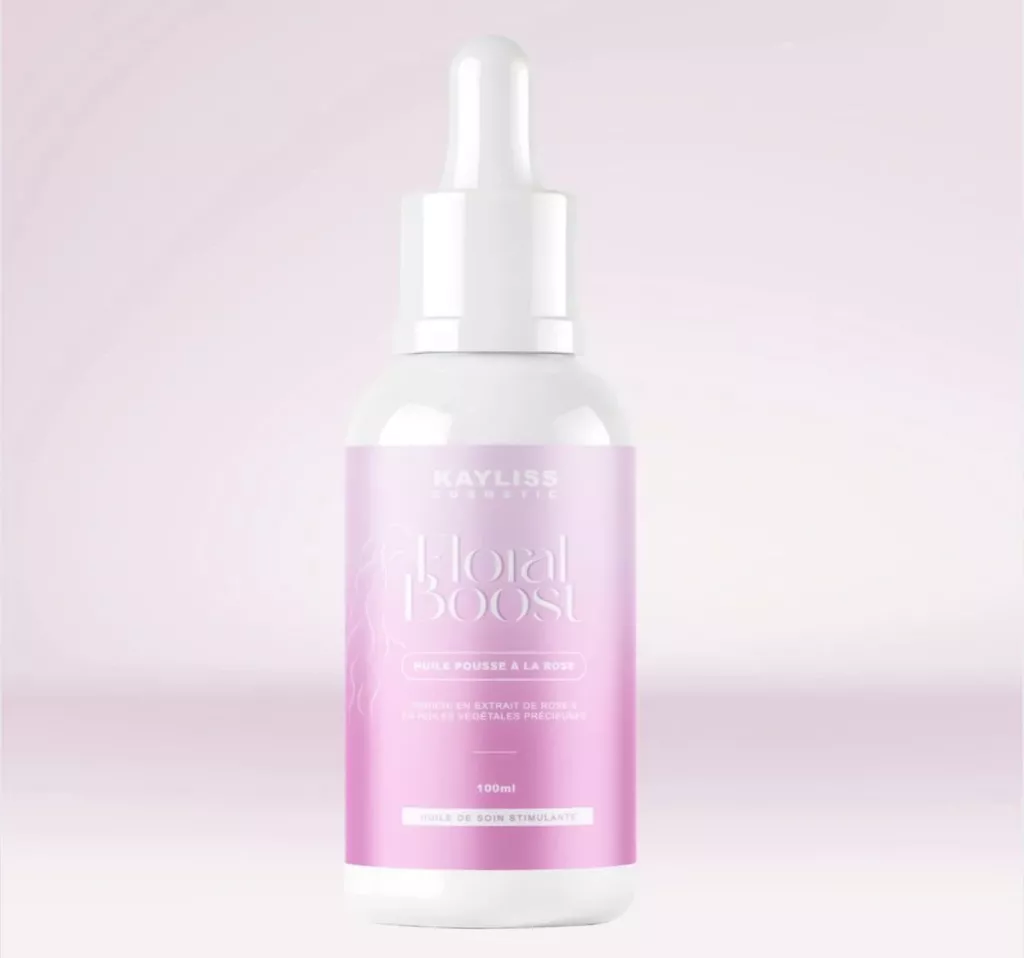 Huile de pousse cheveux à la rose - Kayliss Cosmetics