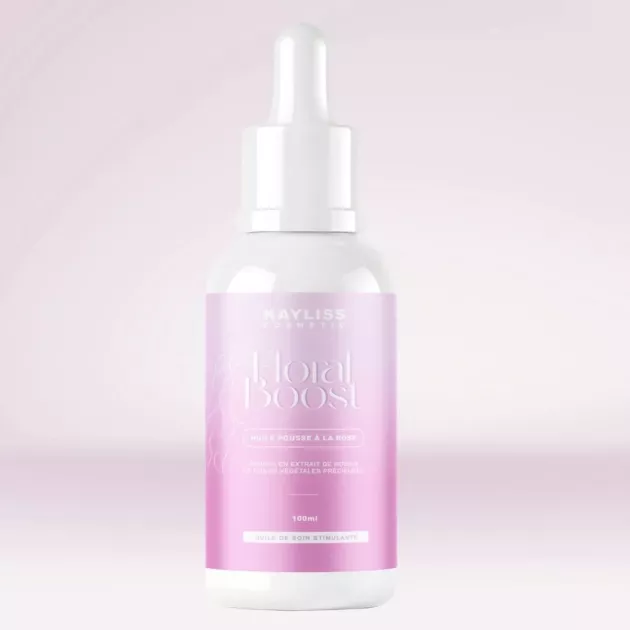 Huile de pousse cheveux à la rose - Kayliss Cosmetics